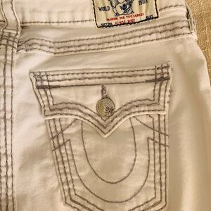 True Religion White Jeans